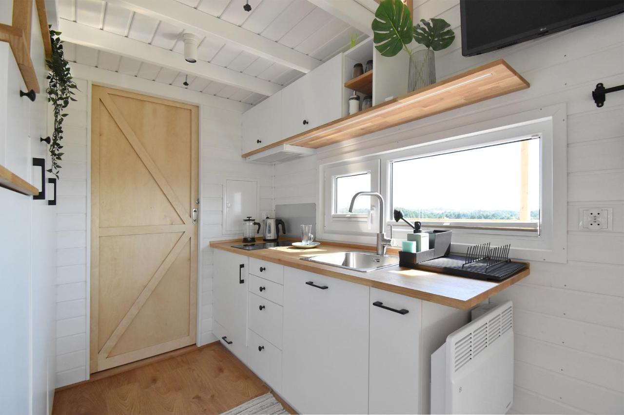 Dadaj Park - Tiny House Villa Biskupiec  Kültér fotó